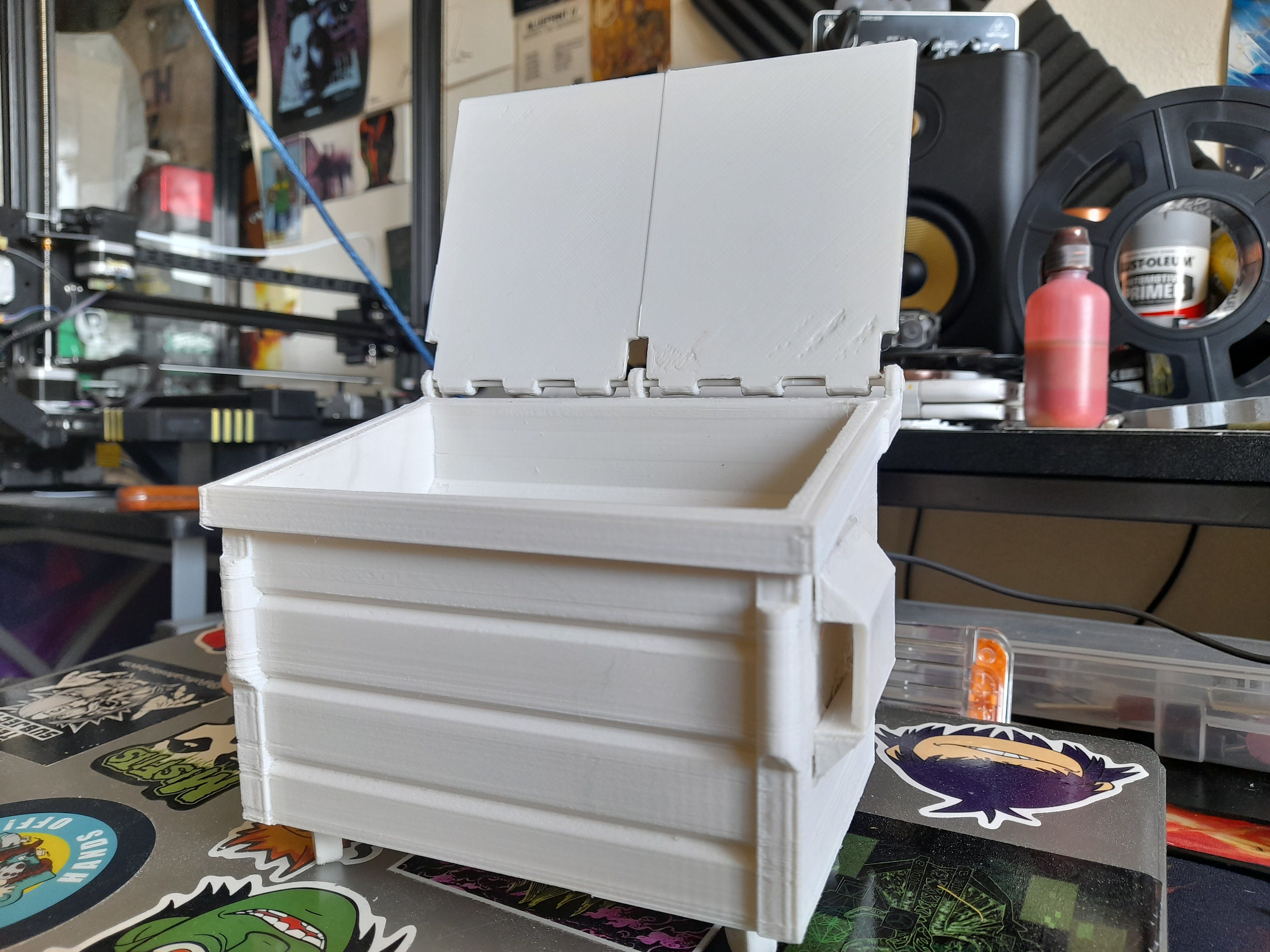 3D Printed Waste Bin - Etsy