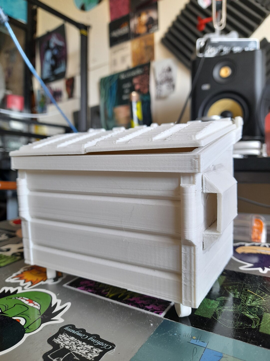 3D Printed Waste Bin - Etsy