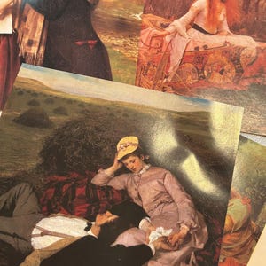 Recortes de revistas románticas, hermosas imágenes románticas para crear tableros de visión, diarios y álbumes de recortes.