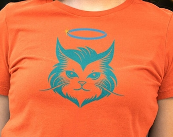 Angelic Cat - Women's Favorite Tee (runs small)