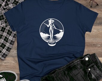 Paddle Girl - Cute Women's Cotton Tee