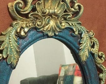 Silicone Mold Picture Frame 45cm Creeper Leaf for Polyester Resin Plaster K821