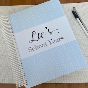 School Days Memory Book with full pockets