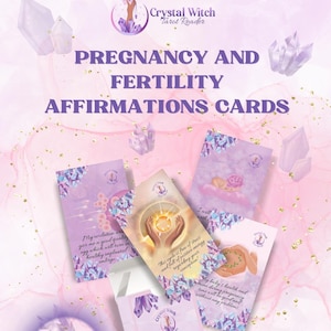 Pregnancy and Fertility Oracle Affirmation Cards