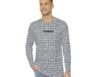 Men's Long Sleeve Shirt, Workout, Limited edition, Trainer, workout cloths, active, fitness, training gear, sweat, comfortable, warm, GT
