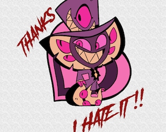 Hazbin Hotel Sir Pentious PNG: cartoonafbeelding (directe download)