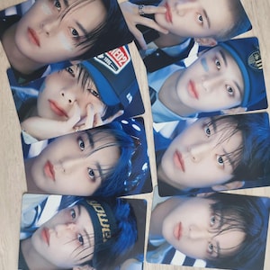 Kpop inspired METAL Photocard Sets , kpop gifts , fanmade , kpop collection