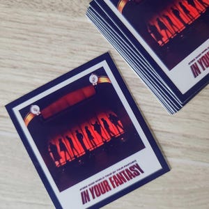 Atiny inspired stickers in your fantasy fanmade Tour concert Sticker Freebie Packs