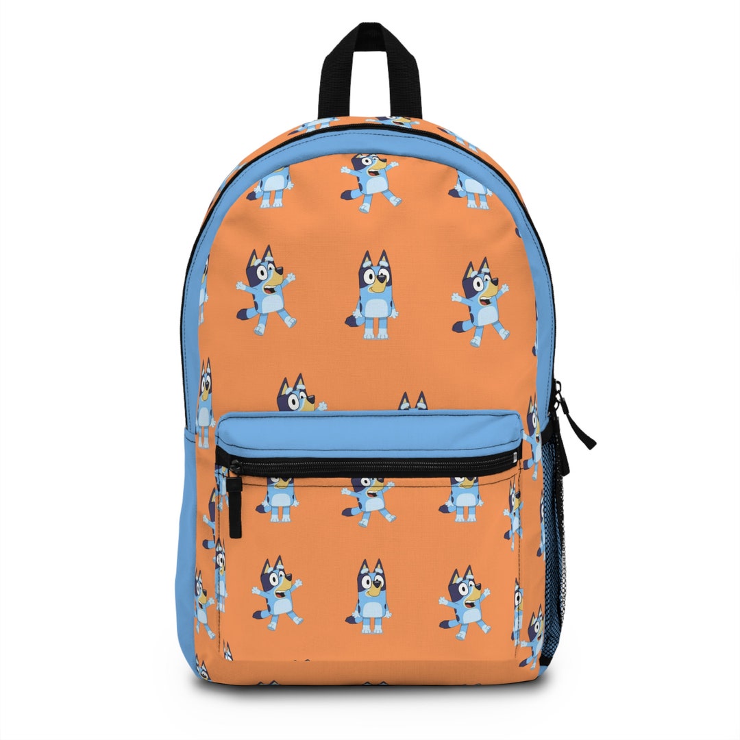 Bluey Adventures Backpack Patterned Back to School Backpack Etsy