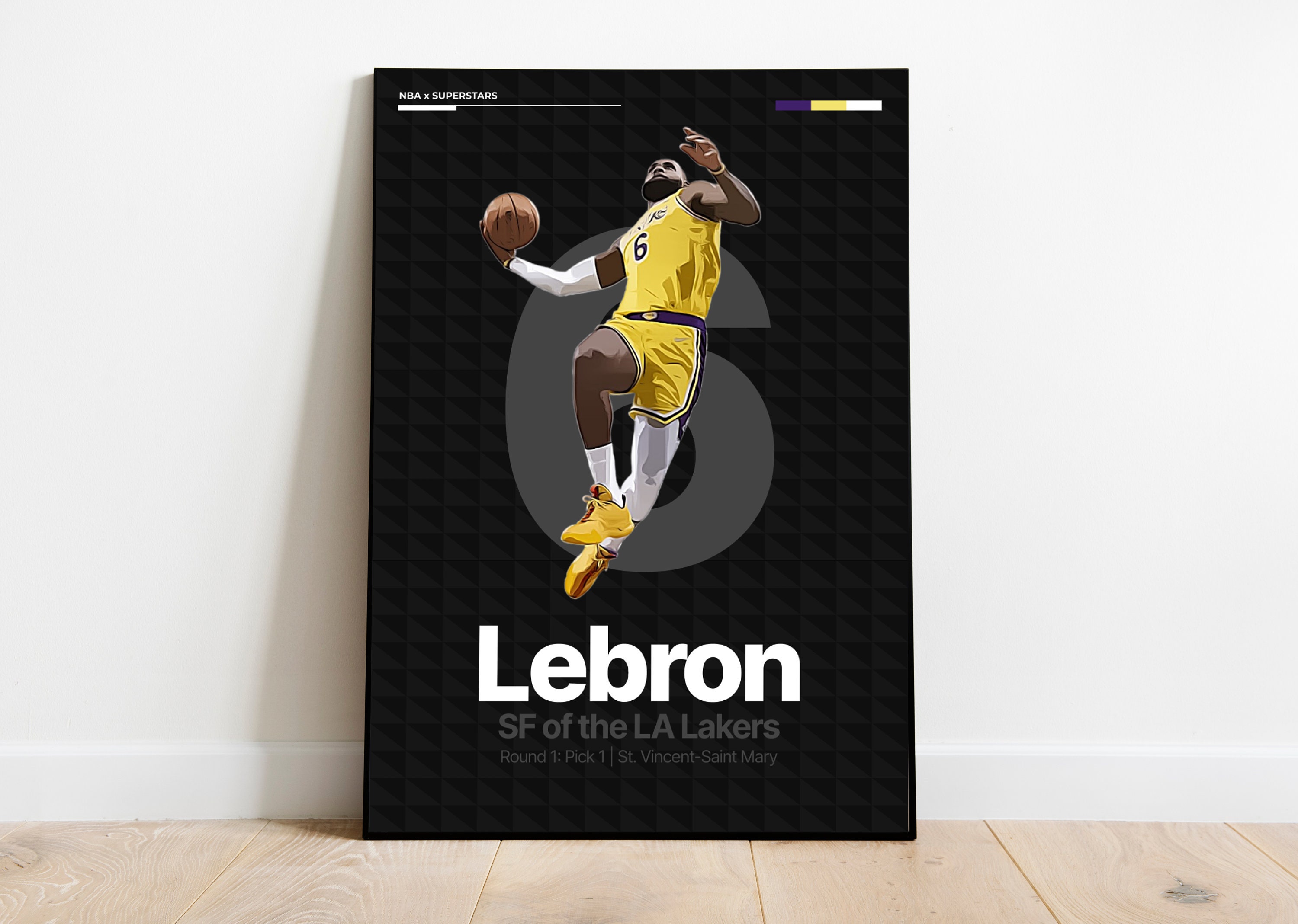 Los Angeles Lakers - Lonzo Ball Poster Mount Bundle 