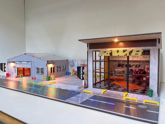 1/64 Diorama RWB Garage Display for Diecast Model Cars - Etsy