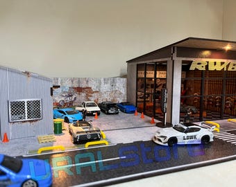 1/64 Diorama RWB Garage Display for Diecast Model Cars - Etsy