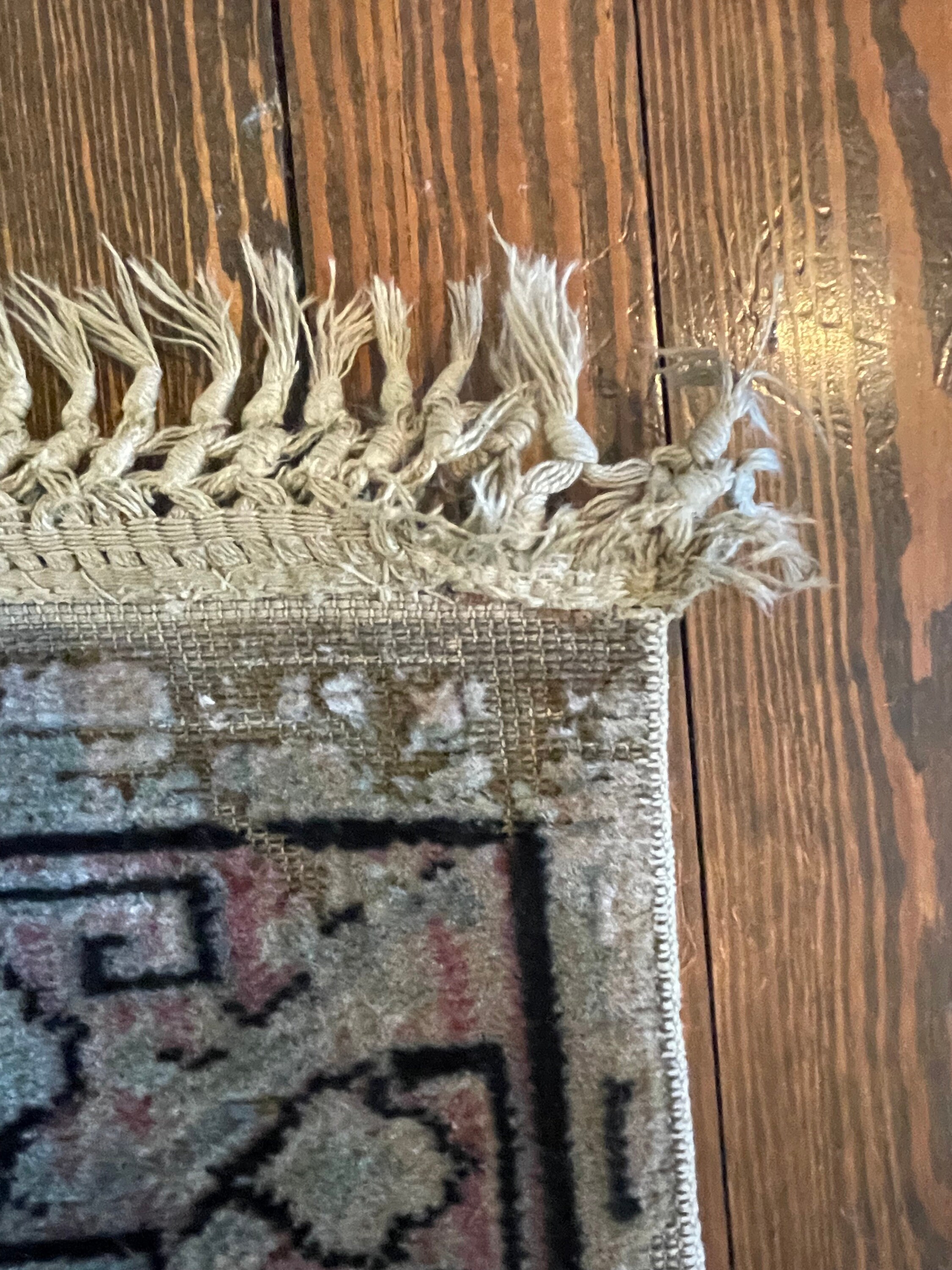 Antique M.J. Whittall Anglopersian Birds of Paradise Rug Etsy