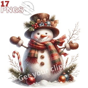 Images de bonhommes de neige, Images de Noël idéales pour vos projets personnels et professionnels, usage commercial inclus