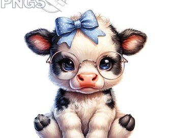Baby cow clipart bundle, Cute cow, Cow clipart, Cow Pngs, Cute clipart , Commercial use, Instant download