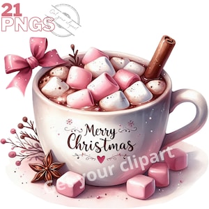 Images de boissons chaudes réconfortantes, Images PNG de Noël et d'hiver idéales pour vos projets personnels et professionnels