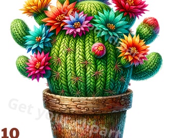 Cactus clipart, succulent png designs, trending png designs, cactus png designs, watercolor cactus clipart, succulent clipart, Clipart