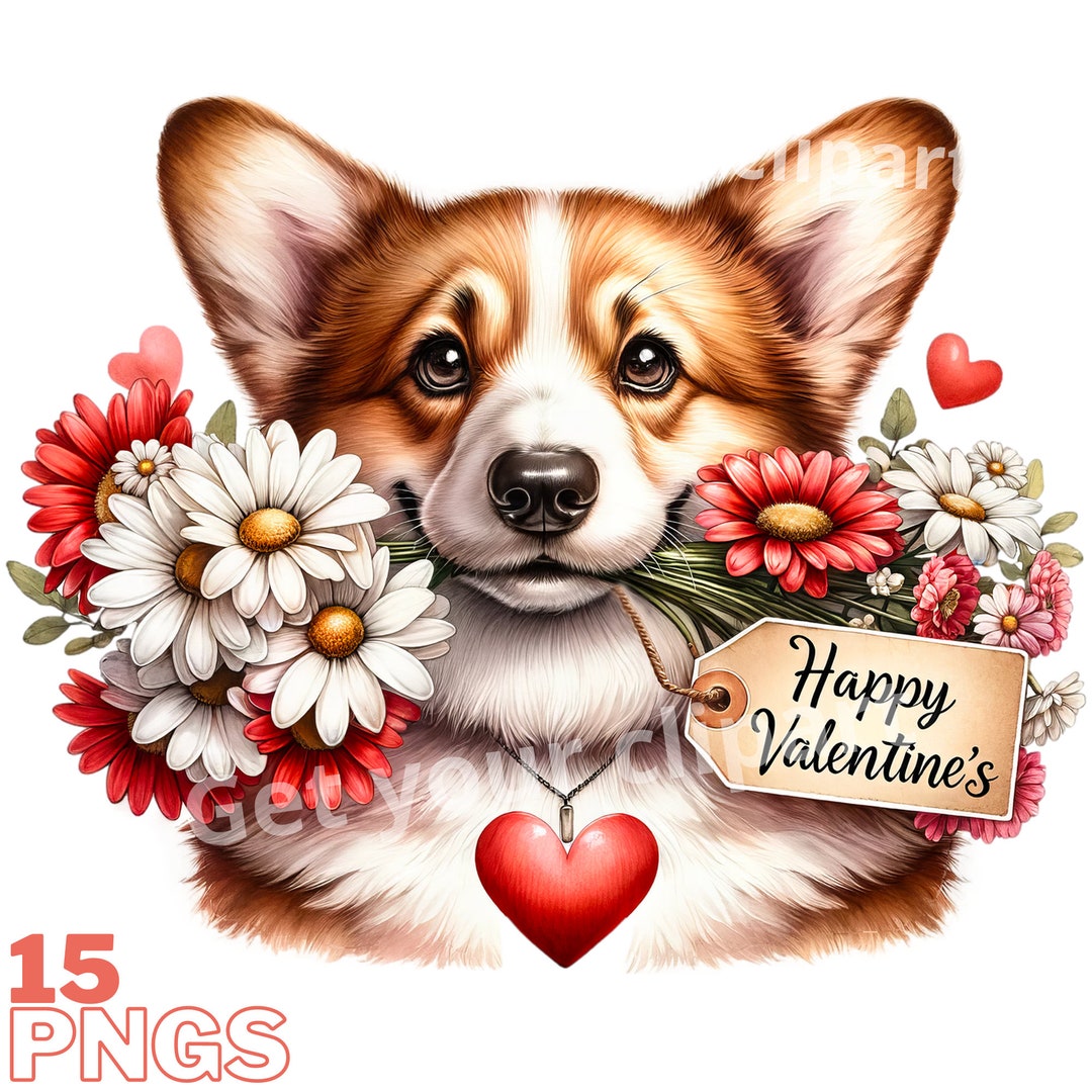 valentines-corgi-png-graphics-valentines-printable-watercolor-dog-clipart-set-of-15