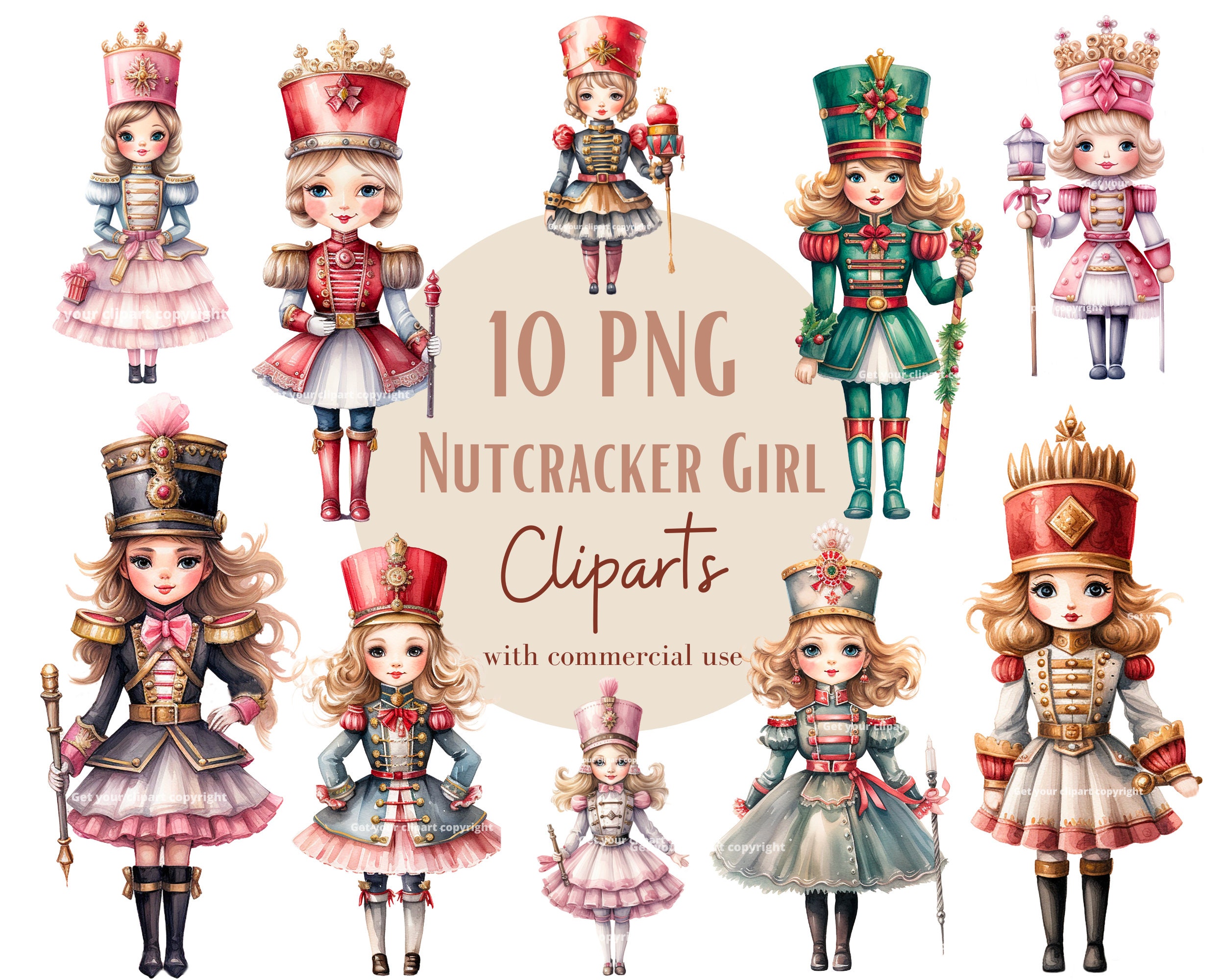 Nutcracker Png Graphics Nutcracker Clipart Winter Clipart - Etsy