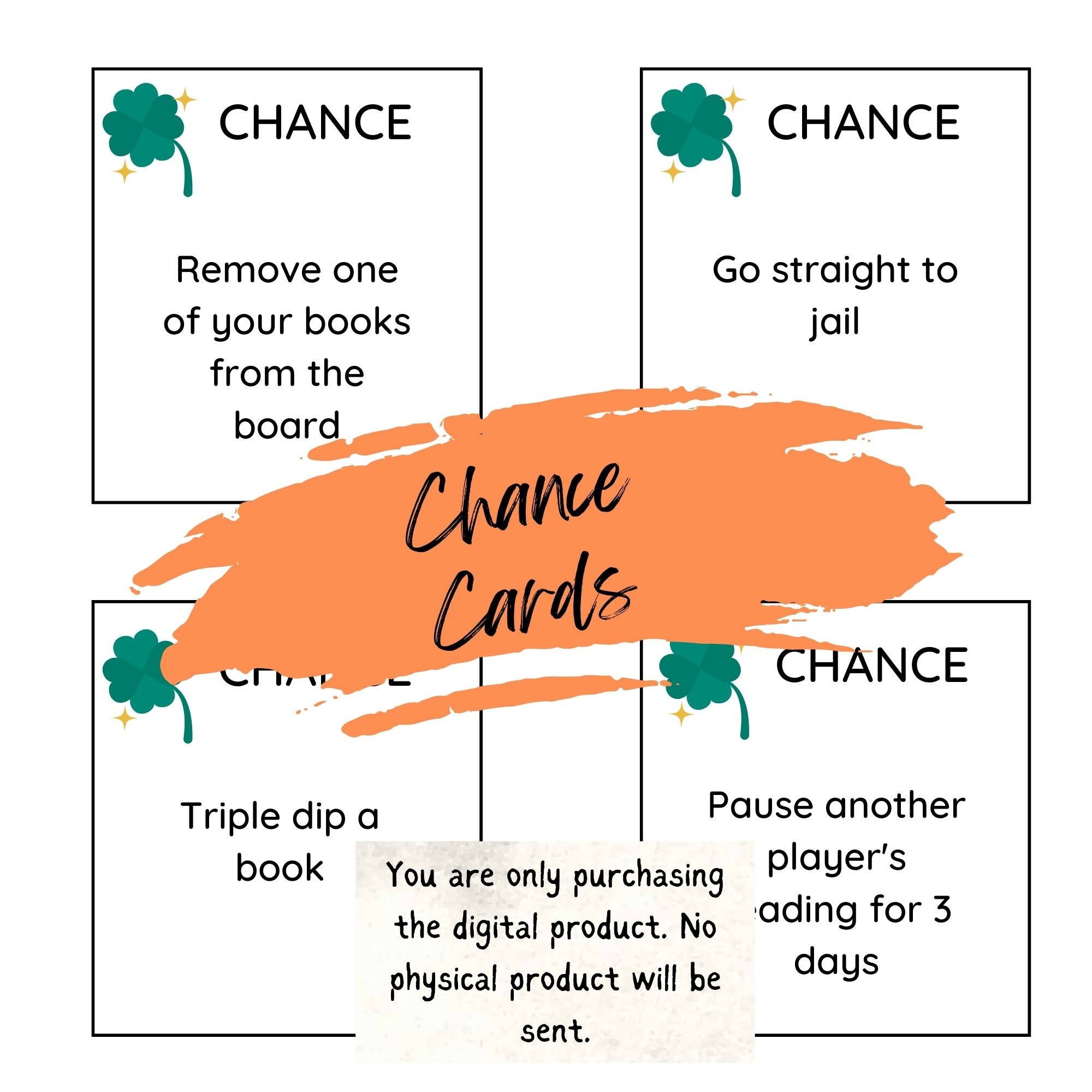 Bookopoly Reading Challenge - Etsy