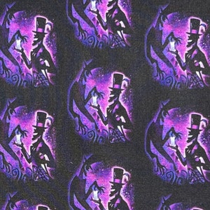 Le Bien contre le Mal La princesse et la grenouille Dr Facilier Print Tissu 100 % coton