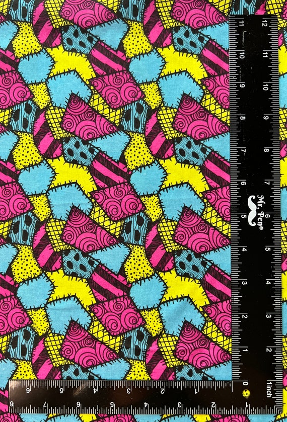 Nightmare Jack Skellington- Sally Dress Print 100% Cotton Fabric | Fat  Quarter | Tumbler