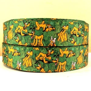 Classic Pluto 1" Grosgrain Ribbon