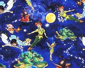 Peter Pan Lost Boys Druck 100% Baumwolle