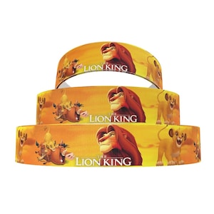 The Lion King 1" or 1.5" Grosgrain Ribbon