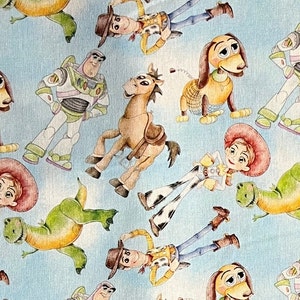Toy Story Print 100% Cotton Fabric