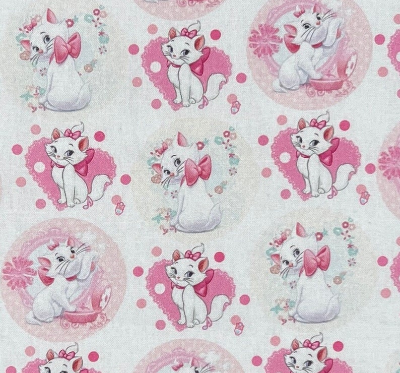 18 X 10 Remnant Aristocats Marie Print 100% Cotton - Etsy