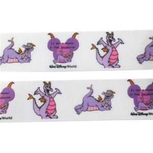 Figment Imagination 1" Grosgrain Ribbon
