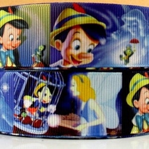 Pinocchio 1" Grosgrain Ribbon