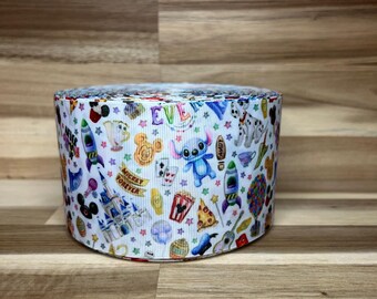 ディズニー ティンカーベル リボン 1インチ 高品質グログランリボン 1
