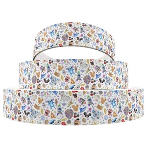 Never Grow Up 3" or 4" Grosgrain Ribbon