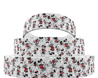 Classic Mouse 1" or 1.5" Grosgrain Ribbon