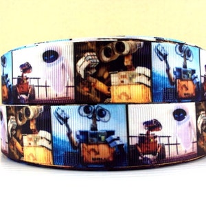 Wall E 1" Grosgrain Ribbon