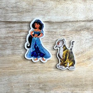 Aladdin Jasmin Raja Acryl Streuer | Haarschleife, Schlüsselring, Scrapbook Verschönerung