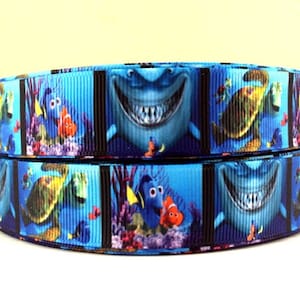 Finding Nemo 7/8" Grosgrain Ribbon