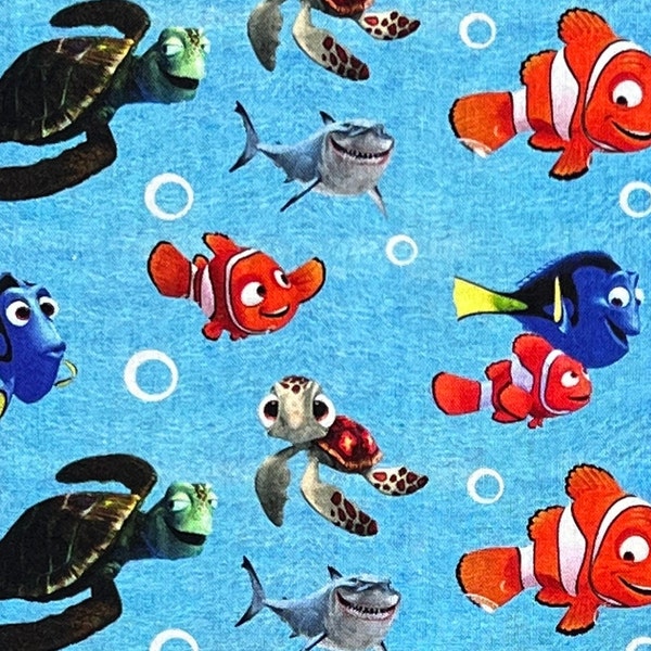 Finding Nemo Print 100% Cotton Fabric