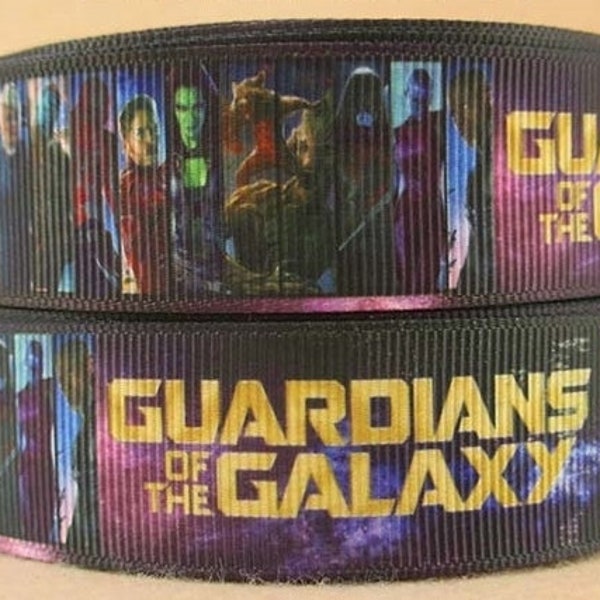 Guardians of the Galaxy 1" Grosgrain Ribbon