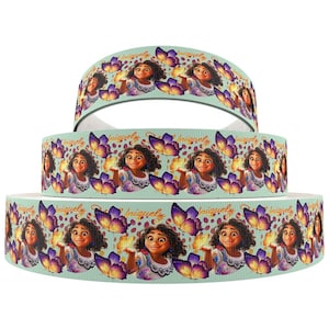 Encanto Mirabel Uniquely Me 1" or 1.5" Grosgrain Ribbon