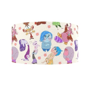 Inside Out 2 | Anxiety, Embarrassment, Ennui, Joy, Fear, Disgust, Anger, Sadness | 1" or 1.5" Grosgrain Ribbon