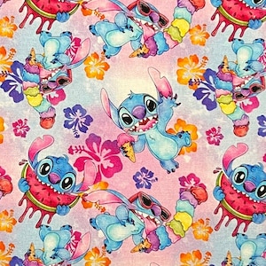 Stitch Print 100% Cotton Fabric