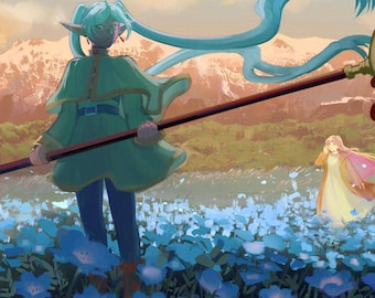 Another Journey / Frieren Print