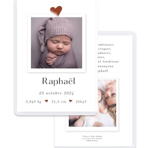 Birth announcements at a very low price