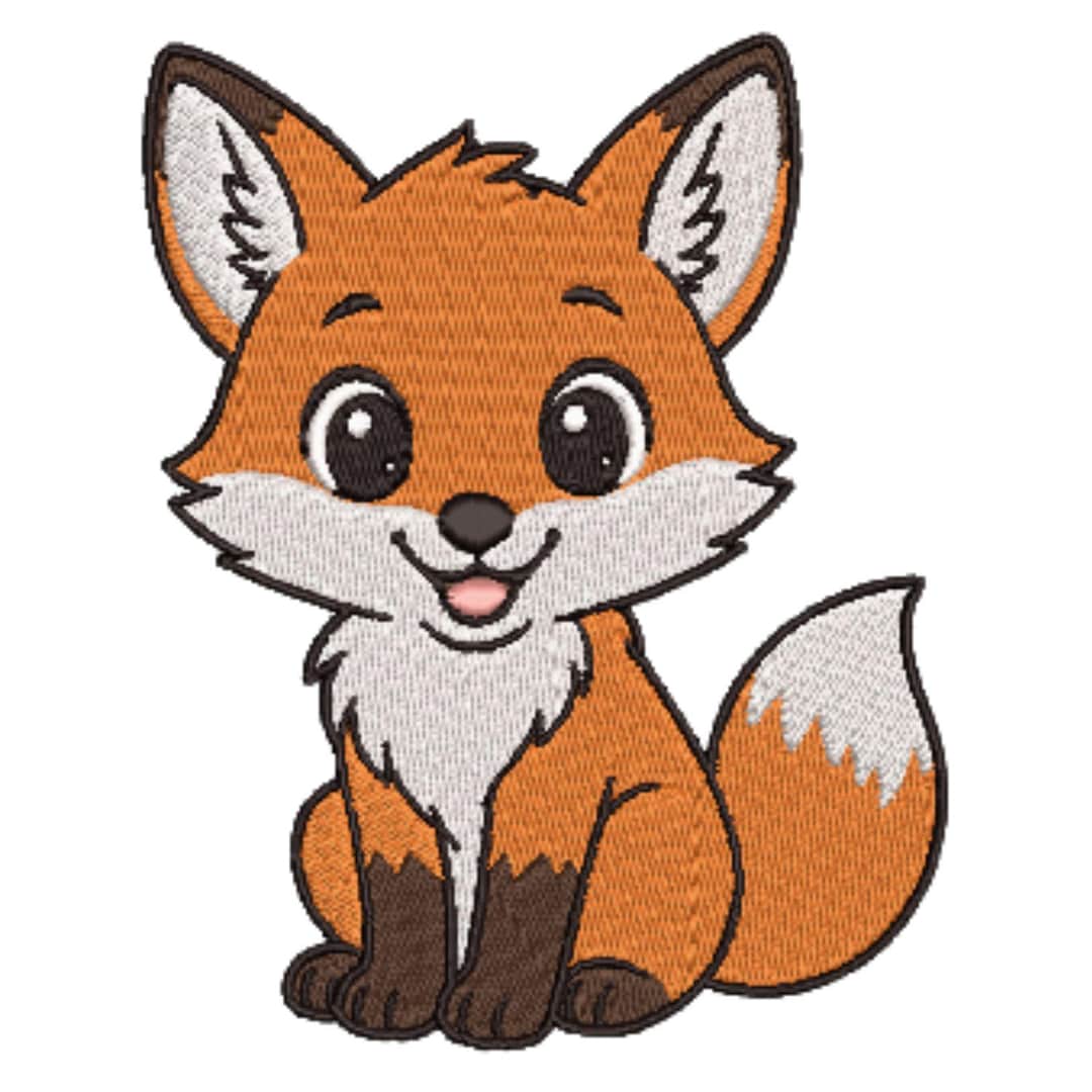 Fox Embroidery Design – Woodland Forest Animal – Digital Download - Etsy