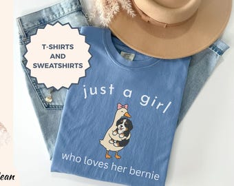 Funny Goose Bernedoodle Shirt Unique Bernedoodle Gifts Trendy Doodle Mom Sweatshirt Silly Dog Mama Birthday Tee Cute Dog Owner Gift Ideas
