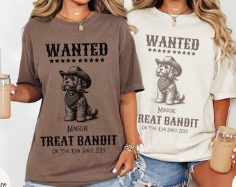 Custom Cavapoo Shirt Cowboy Dog Cavapoo Mom Shirt Personalized Western Cavapoo Gifts Funny Dog Mama Birthday Cavoodle Dad T-shirt Clothes