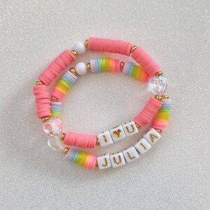 Personalized Name Bracelet for Kids Customized Bracelet for Girls Jewelry for Toddler Gift for Kids Birthday Gift for Girl Custom Name Gift